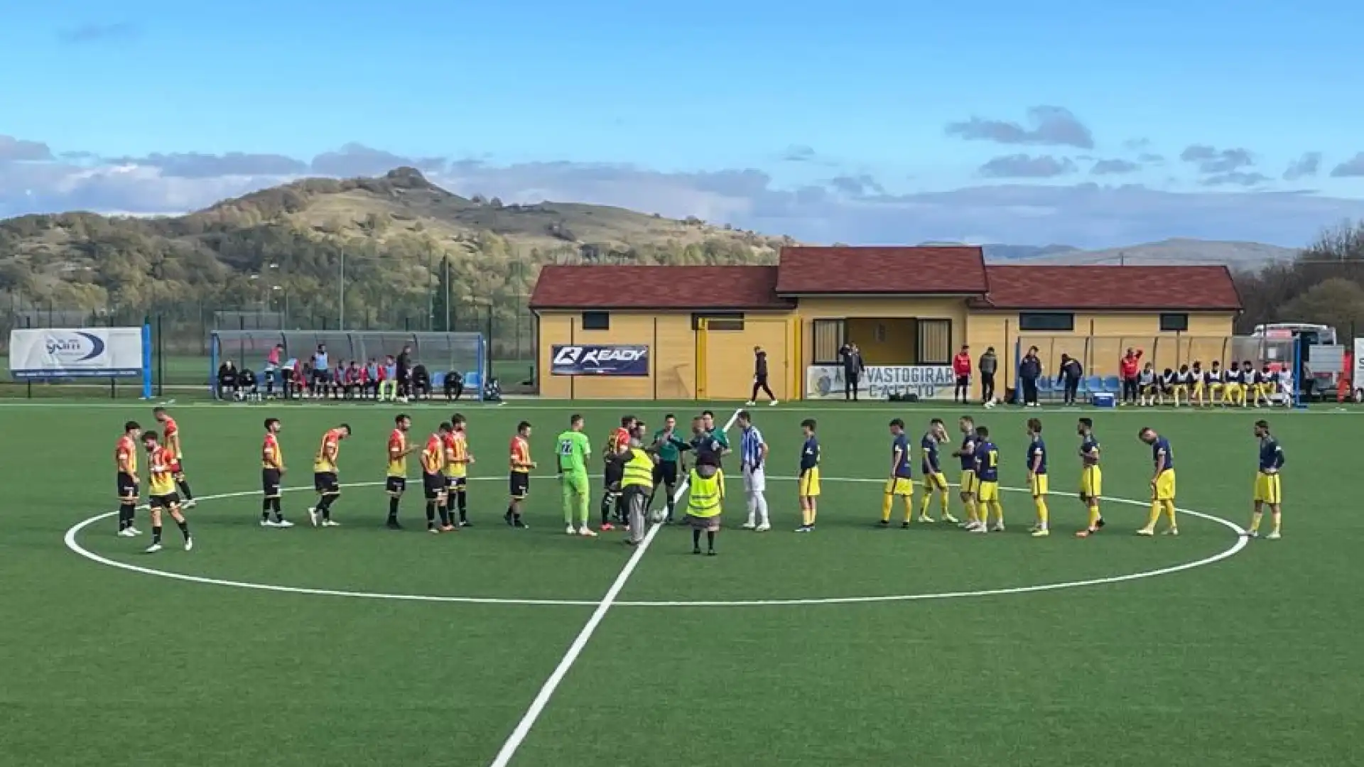 Serie D, girone F: Vastogirardi-Termoli finisce 1-1. Tabellino e cronaca del match.